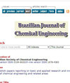 BRAZILIAN JOURNAL OF CHEMICAL ENGINEERING雜志封面